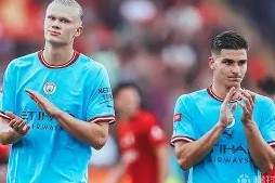 华体会_曼城英超击败埃弗顿哈兰德凌空抽射